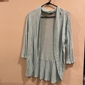 Over shirt teal